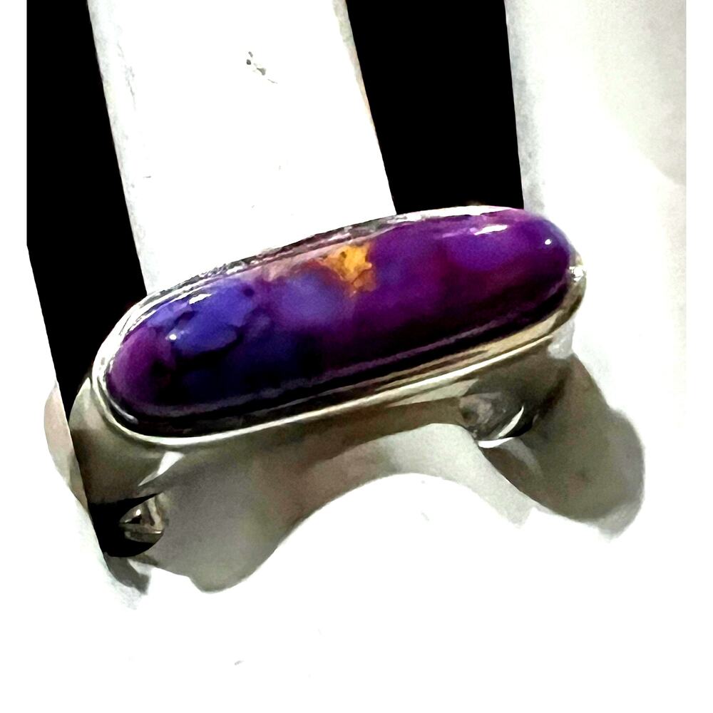 Mojave Purple Turquoise Sterling Ring - Picture 8 of 10